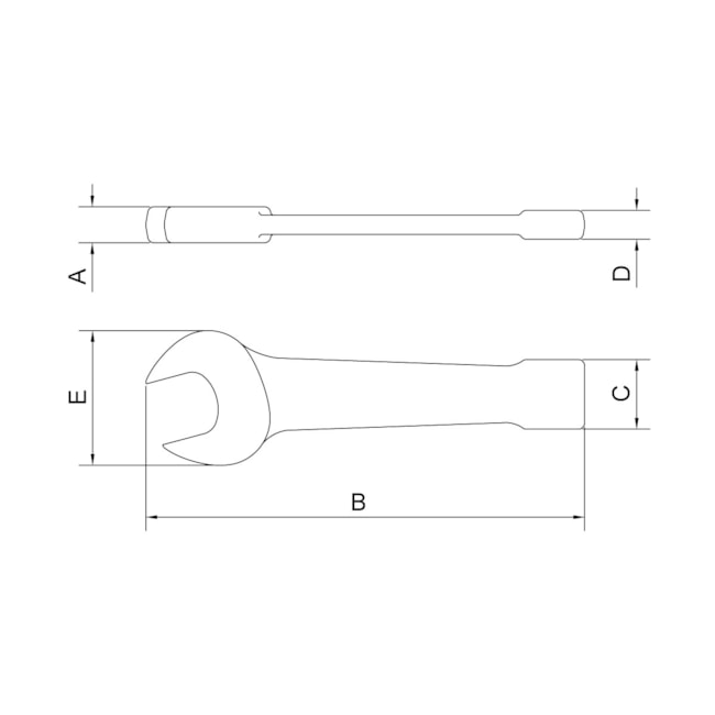Chave Fixa de Bater 90mm 44628090 TRAMONTINA PRO-03964402-ccc9-4d46-a07f-fda1eeb31e1f