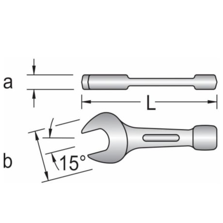 Chave Fixa de Bater 92mm 133-92 GEDORE-3c02d054-68b9-4e29-ac51-19d968955396