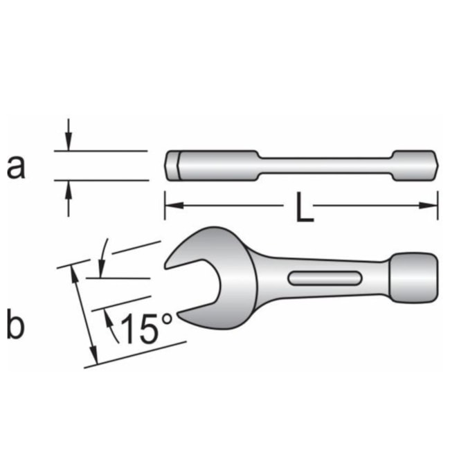 Chave Fixa de Bater 92mm 133-92 GEDORE-5427e408-eb56-4703-8cf4-4498cebbe1a1