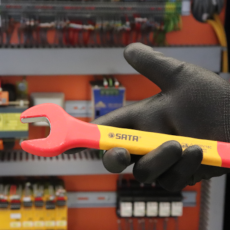 Chave Fixa Isolada 1000V VDE de Uma Boca de 7mm ST41307SC SATA-39a983df-c7a7-403d-a37e-dbf5bcfa62a1