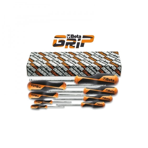 Chave Heaxgonal Cabo 2 a 10mm 8pcs Abaulada Grip 1266BP/S8 BETA-c530b530-cf5a-4d96-89fc-af02d532687a