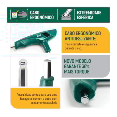 Chave Hexagonal Abaulada T 4MM ST83108SC SATA-12a0879c-9029-4cc6-af20-030f786e3c3c