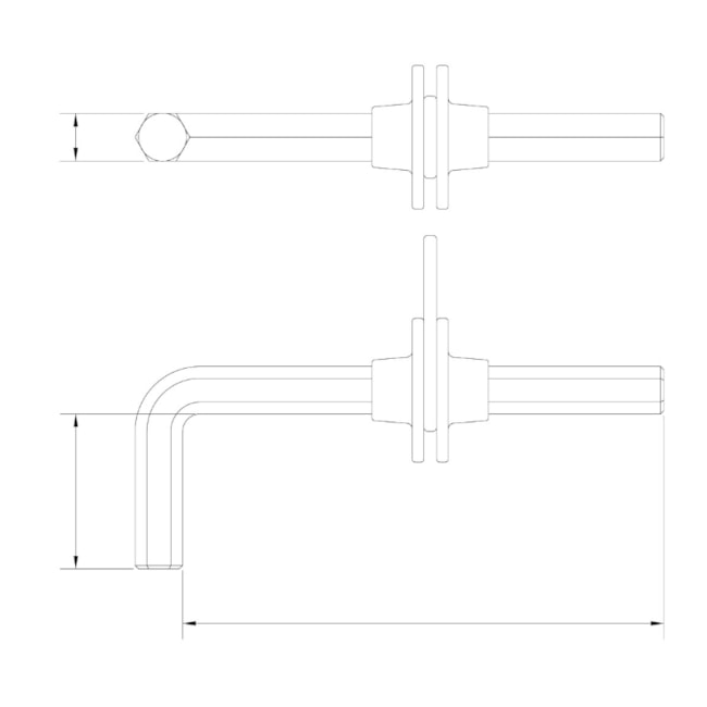 Chave Hexagonal Allen L Longa 7MM para Trabalho em Altura 44390/015 TRAMONTINA PRO-14857ecb-3326-409d-a070-104e293ccd6f