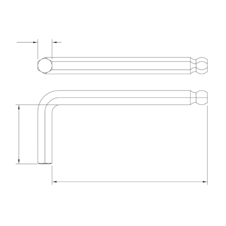 Chave Hexagonal Allen L Ponta Abaulada 1,5MM 44460/015 TRAMONTINA PRO-3354594e-88c2-484b-a86e-c2735f6fe3a6