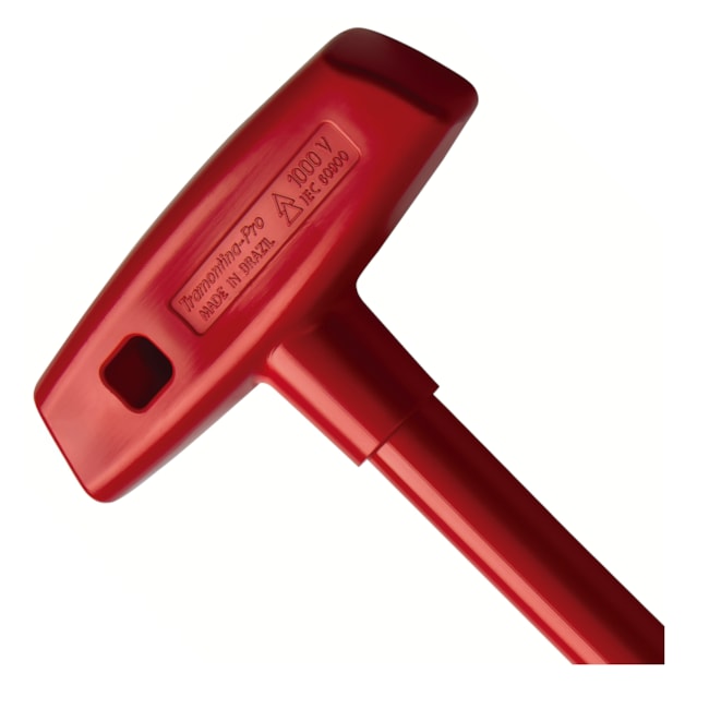 Chave Hexagonal com Cabo T 10mm Isolada 1000V IEC 44318310 TRAMONTINA PRO-928b7973-4792-458a-a69b-5b2c71dc6e47