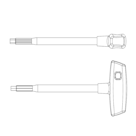 Chave Hexagonal com Cabo T 10mm Isolada 1000V IEC 44318310 TRAMONTINA PRO-ffaa8f77-7236-4c72-970d-2d3704682af0