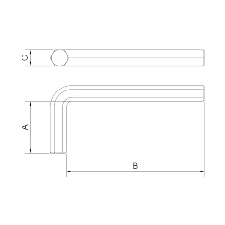 Chave Hexagonal L 1.5mm 44400/000 TRAMONTINA PRO-6dcd29d6-8e7c-42f1-b667-6c54a5c0047e