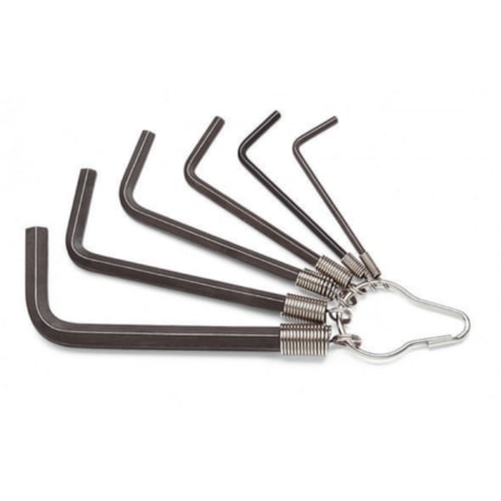 Chave Hexagonal L 2.5 a 8mm 6pcs Chaveiro 96N/ST6 BETA