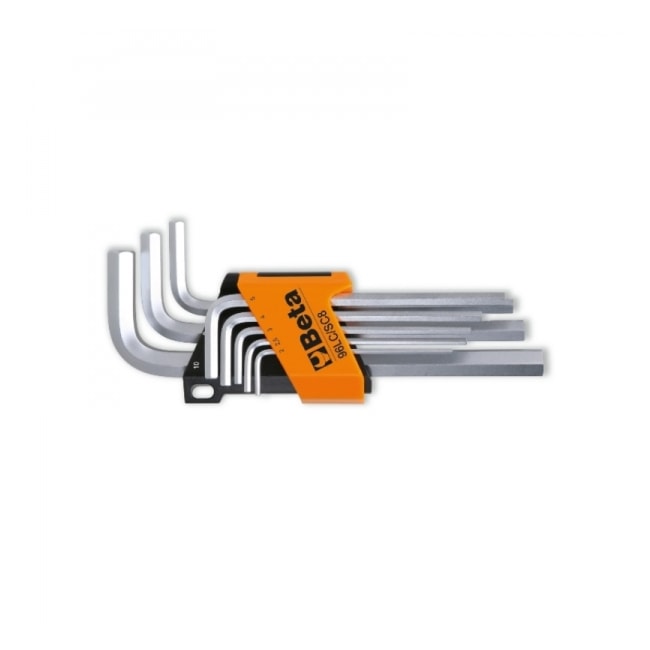 Chave Hexagonal L 2 a 10mm 8pcs Longa Cromada 96LC/SC8 BETA-edc1a694-6912-4b26-b571-6553328feb78