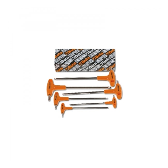 Chave Hexagonal T Abaulada 2.5 a 8mm 6pcs 96TBP/S6 BETA-e70edf92-26d2-4338-b89b-f530b7f4227a