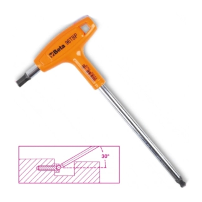 Chave Hexagonal T Abaulada 5mm 96TBP BETA-d6813c7c-75f7-4e81-8d4e-1a0de47f73f6