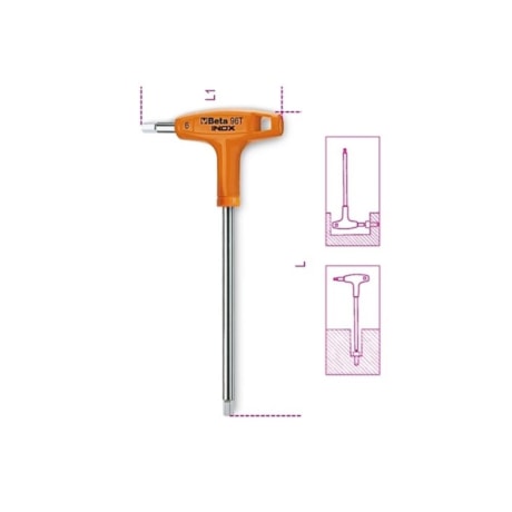 Chave Hexagonal T Inox 5mm 96TINOX BETA-e0588d37-d62c-4398-98bb-73cf99921d0e