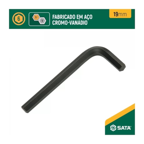 Chave Hexagonal Tipo L 19mm ST84324L SATA-4ee109b1-7ba9-454a-93b5-bce5dc6eeead