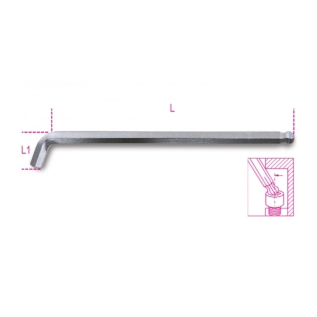 Chave Hexagonal Tipo L 5mm Abaulada Extra Curta 96BPA BETA-b7efaba0-62d3-4f43-a22d-c69caa09ac95