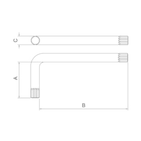 Chave Multidentada L 10 mm 44465/010 TRAMONTINA PRO