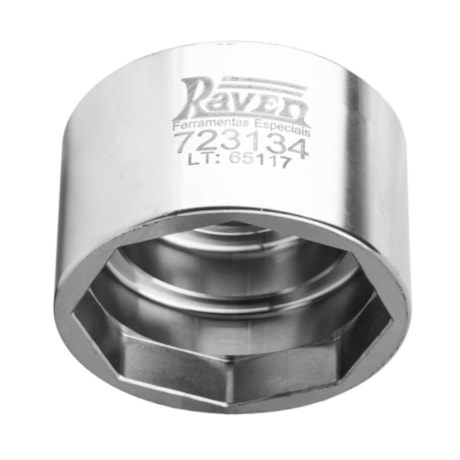 Chave Oitavada de 80 mm com Encaixe de 1