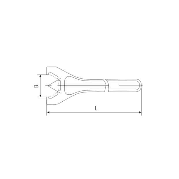 Chave para Porca Tipo Unha S/ER-40S 01149 BTFIXO-93bebc5c-f720-434e-ba94-bd1685b78f64