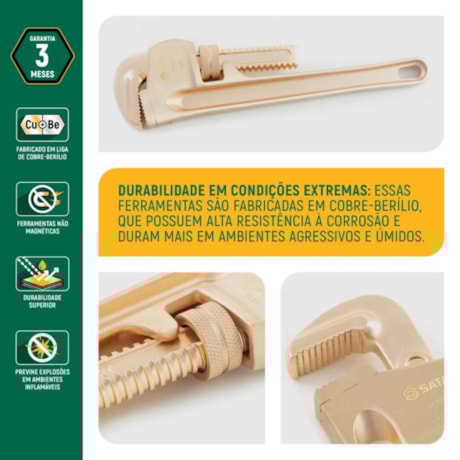 Chave para Tubo Americano 18