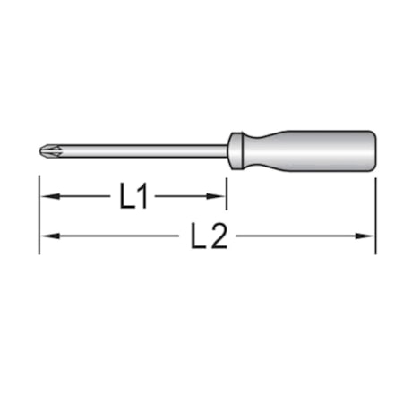 Chave Phillips 1/8 x 3'' 160-1/8x3'' PH0 GEDORE-c3cad564-744c-438a-878d-3f5c843e9383