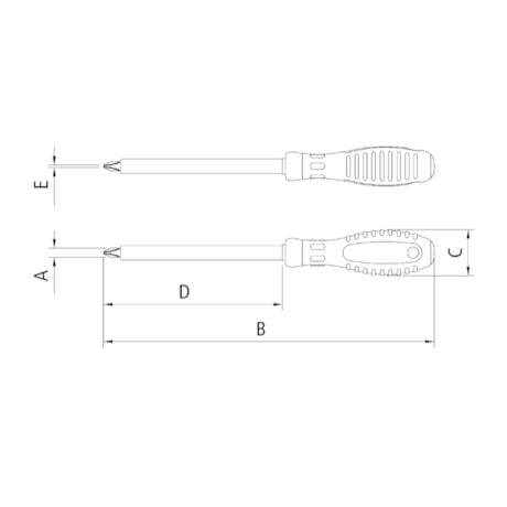 Chave Phillips 6x150 mm Isolada 1000V IEC 60900 44316032 TRAMONTINA PRO-12bbbc15-d77a-47a5-8815-90e1e3d598fb