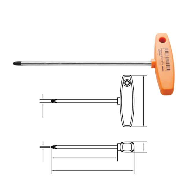 Chave Phillips com Cabo T 5MMx165MM 44359/120 TRAMONTINA PRO-be8b82a2-b90f-426a-ae72-769b4b8c3973