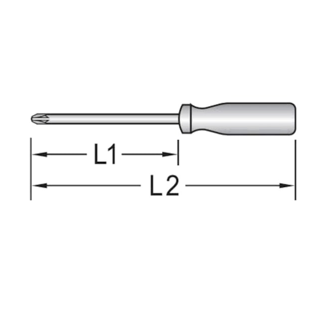 Chave Phillips Isolada 1000V 1/4