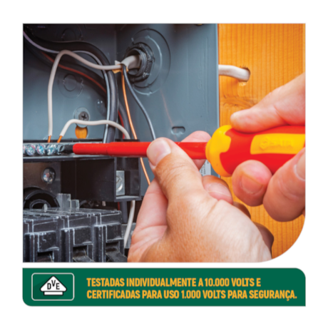 Chave Phillips Nº2 1X100MM Isolado 1000V VDE ST61223SC SATA-23644ea0-d3bb-4a25-88d0-dd11e6b904f3