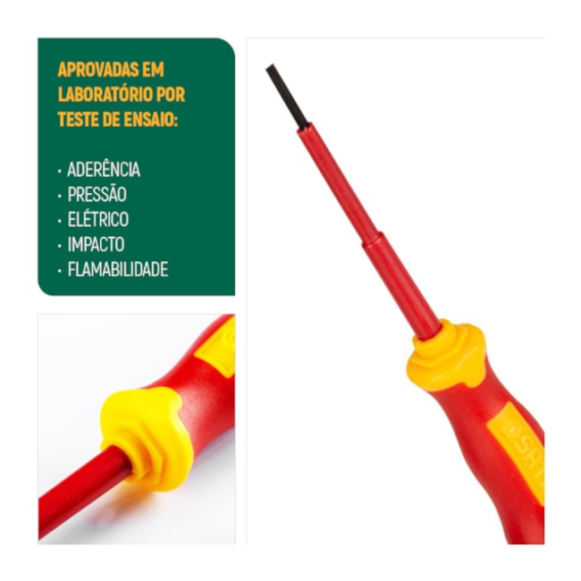 Chave Phillips Nº3 X 150MM Isolado 1000V VDE ST61224SC SATA-ae5e96be-9a17-48fe-8b48-da0fe0f3bdea