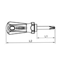 Chave Phillips Toco 1/4"x1.1/2" 218102BN BELZER