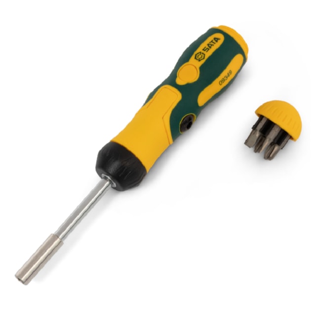 Chave Reta Flexível com Pontas Fenda/Phillips Intercambiáveis 7 Peças ST09349 SATA-5e0f6c84-0f2e-4b92-87b4-7c63c93d2ba2