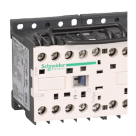 Chave Reversora Tripolar Tesys K 6A 1NA 24VCA LC2K0610B7 SCHNEIDER