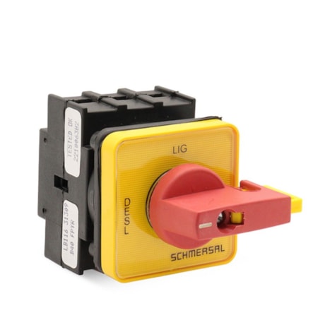 Chave Seccionadora Compacta Painel 3P 20A LB 120 B40 YR TOPO ACE SCHMERSAL-7a6fa4e3-886a-4c17-9e53-9ab6413d6547