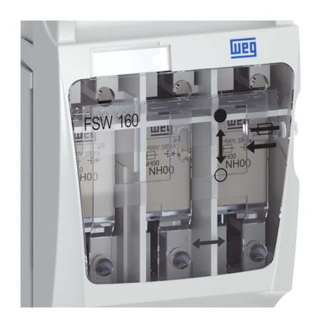 Chave Seccionadora Fusível 3P 160A NH00 1NAF FSW160-3 11884182 WEG-a3f6c3b7-1b74-42dc-9a8a-92fc53c9615e
