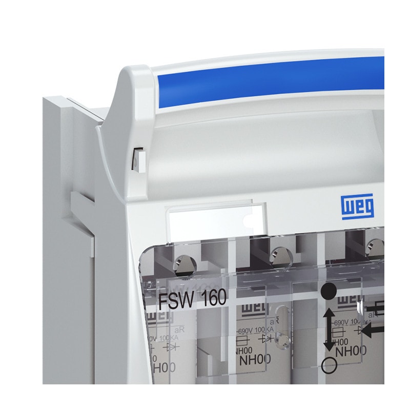確認用 Chave Seccionadora Fusível 3P 160A NH00 1NAF FSW160-3 11884182 WEG