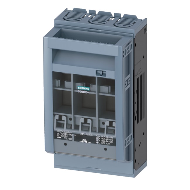 Chave Seccionadora Fusível 3P 160A NH00/NH000 3NP1133-1CA10 SIEMENS-4d0dc136-b1da-4ec8-940b-e65fdbadfbd8