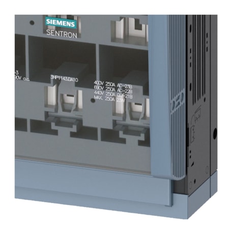 Chave Seccionadora Fusível 3P 250A NH0/NH1 3NP1143-1DA10 SIEMENS