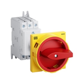 Chave Seccionadora Rotativa 3P 25A Base/Manopla MSW025B-3P00-3R-135 WEG