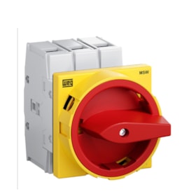Chave Seccionadora Rotativa 3P 63A Topo/Manopla MSW063F-3P00-3R WEG