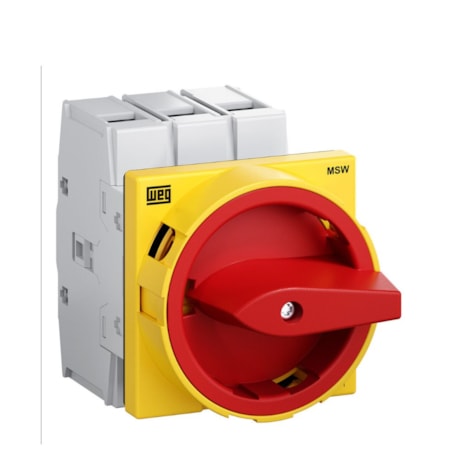 Chave Seccionadora Rotativa 3P 63A Topo/Manopla MSW063F-3P00-3R WEG