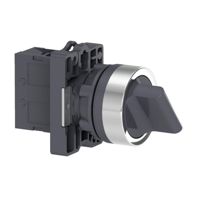 Chave Seletora Plástica 2 Posições Fixas com Manopla Curta NA XA2ED21 SCHNEIDER-6ac575a8-e03b-4805-955c-2b7da304f027