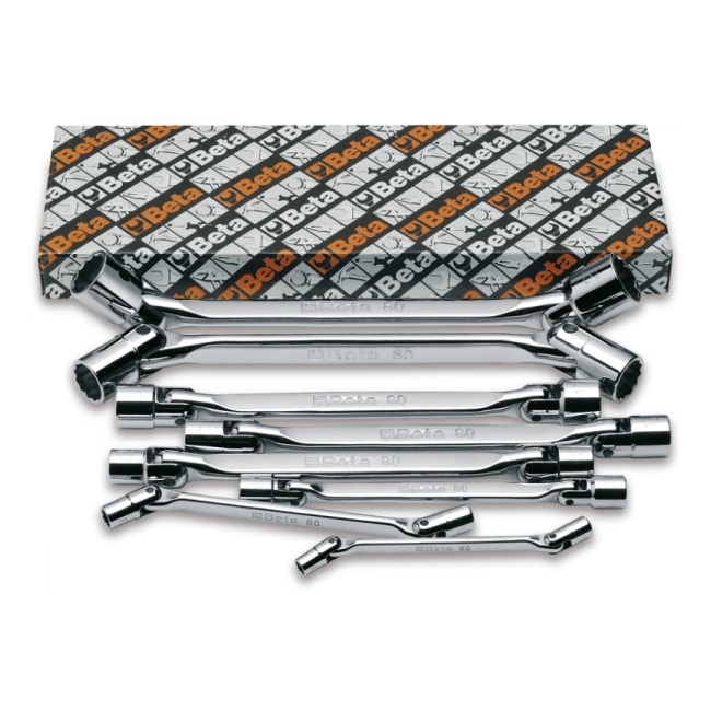 Chave Soquete Estriado Articulado 6 a 22mm 8 Peças 80/S8 BETA-6cdd04ff-cd3a-4d90-a01e-858142638283
