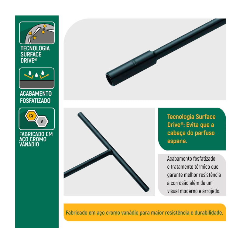 Chave Soquete T Canhão 13mm Torx ST47706SC SATA - Anhanguera