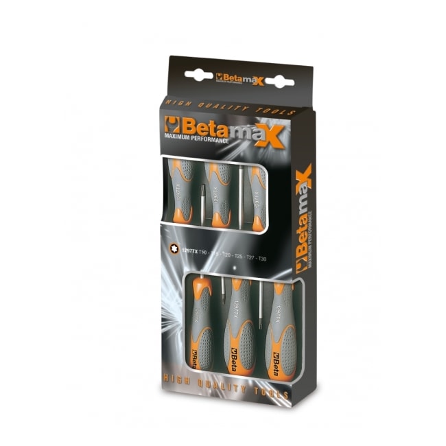 Chave Torx Cabo T10 a T30 6pcs Betamax 1297TX/D6 BETA-258f3872-7050-49f4-a92c-084bb938013f