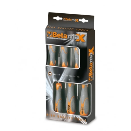 Chave Torx Cabo T10 a T30 6pcs Betamax 1297TX/D6 BETA-9350ae53-00bd-4b16-94b7-fb1a23dee807