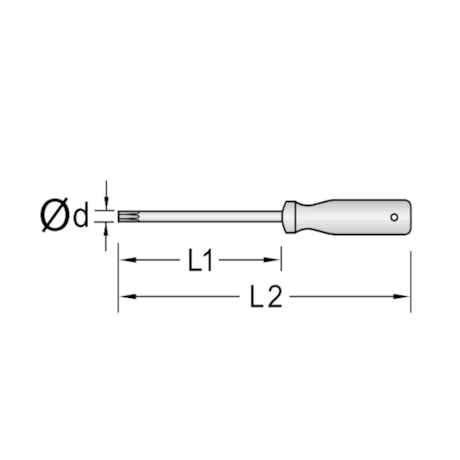 Chave Torx Cabo T15 2163TXB-T15 GEDORE-e2805aba-373b-4d0f-9eaa-f3f87cb84446