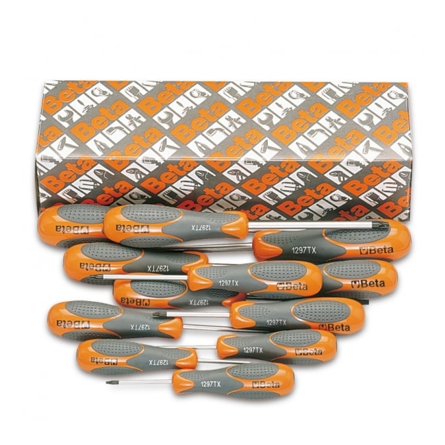 Chave Torx Cabo t6 a T45 12pcs Betamax 1297TX/S12 BETA-c093a160-20e1-42ae-99b3-f527f4232b11