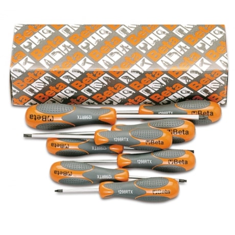 Chave Torx Cabo t9 a T40 8pcs C/Guia Betamax 1298RTX/S8 BETA-95747c33-6eb2-4ada-badd-084564c128a6