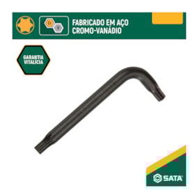 Chave Torx Hexalobular T15 Tipo L ST84905L SATA