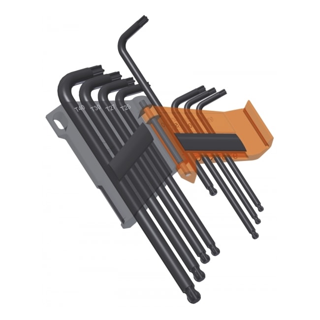 Chave Torx L Abaulada t9 a T40 Longa 8pcs Suporte 97BTXL/SC8 BETA-87a60597-463a-4f58-b388-9aecc267846d
