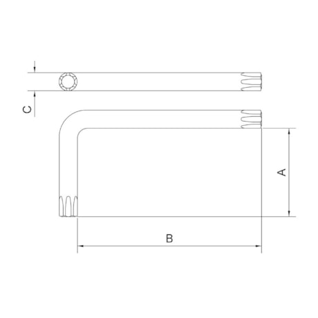 Chave Torx L T10 44450/010 TRAMONTINA-0d4e2a73-6476-4577-a37c-c35dcff3d632